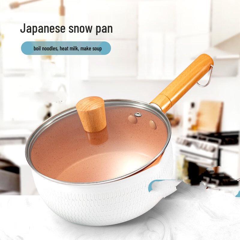 ZISIZ Non-Stick Stainless Steel Yukihira Pot