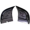 2Pcs For 2004-2015 Toyota Hilux Vigo Rear Bumper Side End Plate Corner Cover Cap