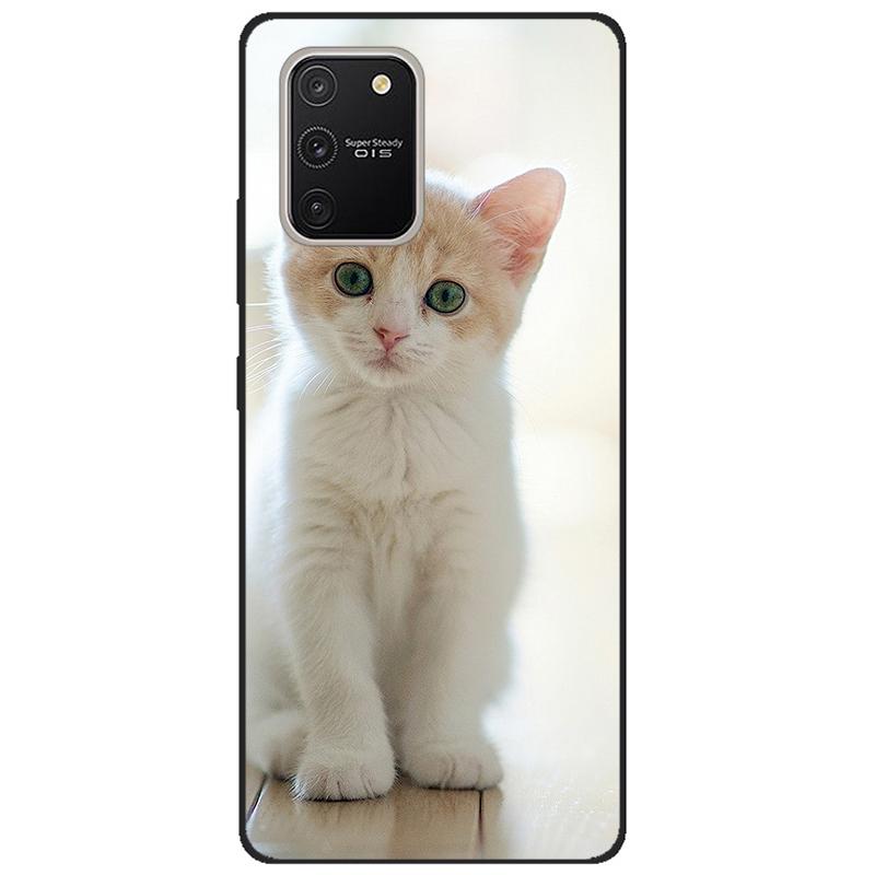 For Samsung Galaxy S10 Lite Case G770F Silicone Black Soft Back Cover for Samsung S10 Lite Case 2020 TPU S10Lite Cover S 10 Lite