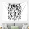 VVolcom Logo Tapestry Wall Hanging Aesthetic Home Decoration Tapestries for Living Room Bedroom