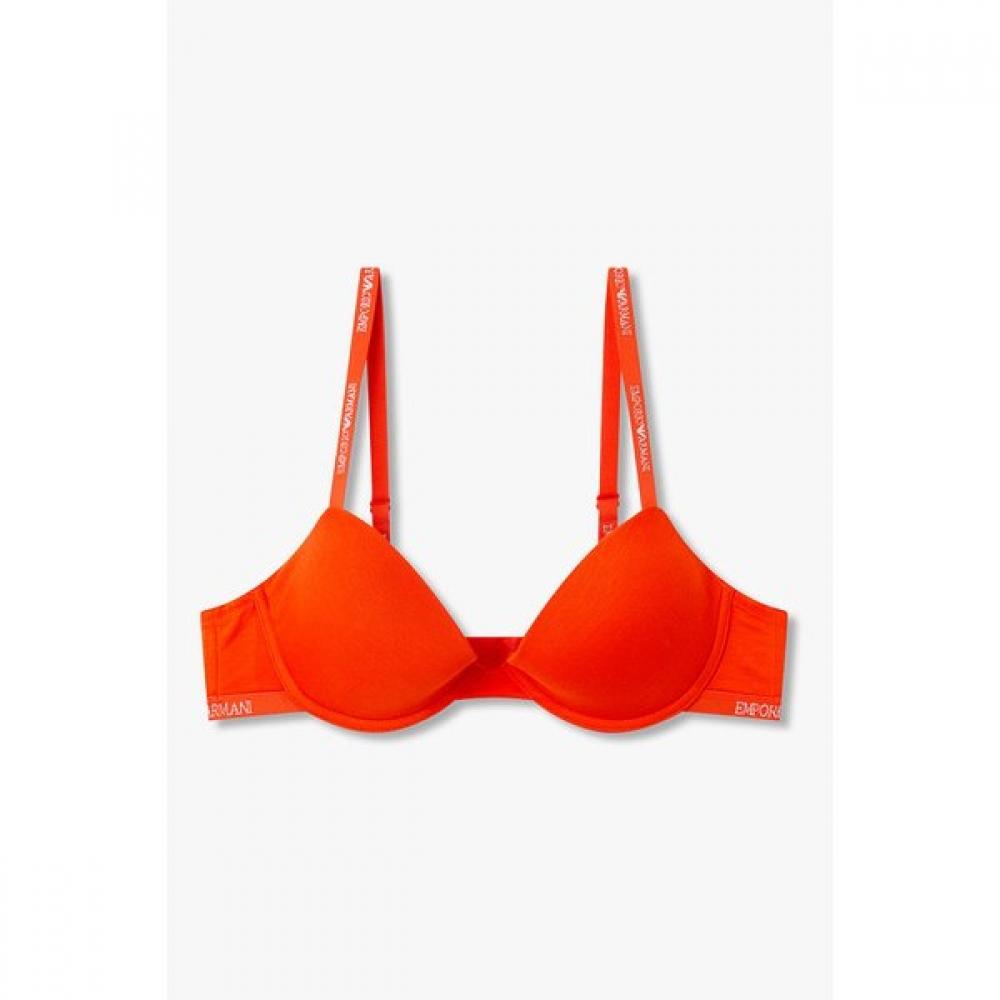 Emporio Armani Women Metallic Logo Removable Push Up Bra 0826185518 75A