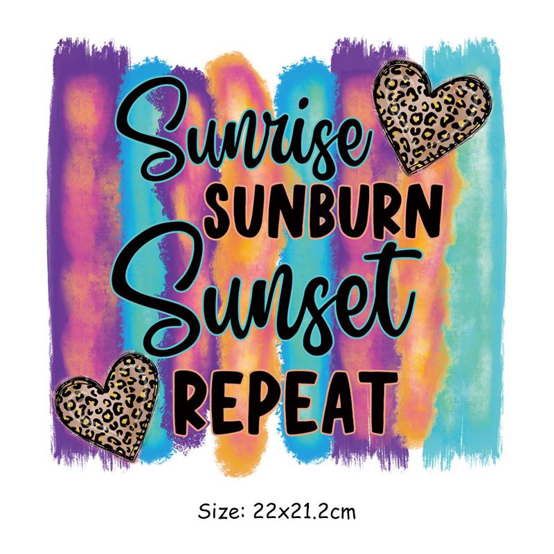 

Восход термопереносные буквы Parches Ropa Diy футболка толстовки одежда наклейки термопресс аппликация утюг на нашивке лето