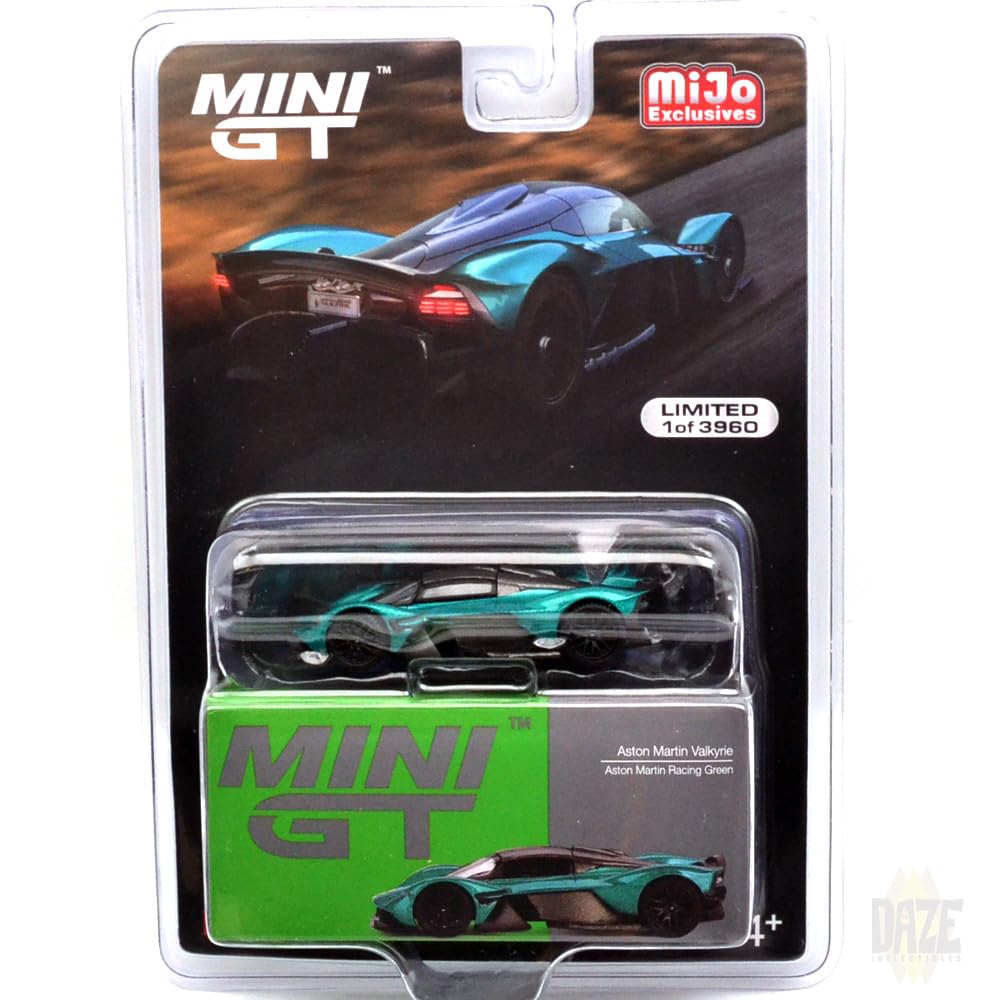 

MINI GT Масштаб MiJo TOYS ASTON MARTIN VALKYRIE Америка MiJo Toys Limited Aston Martin Valkyrie 164 - (ГОНОЧНЫЙ ЗЕЛЁНЫЙ) (Гоночный зеленый) [Элемент] синий