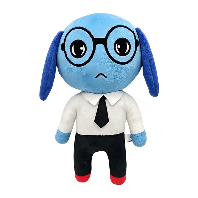 Animal Hospital Plush Toy Blue Dog Soft Stuffed Game Cartoon Doll Collectible For Adult Fans Home Decoration Cuddly Gift