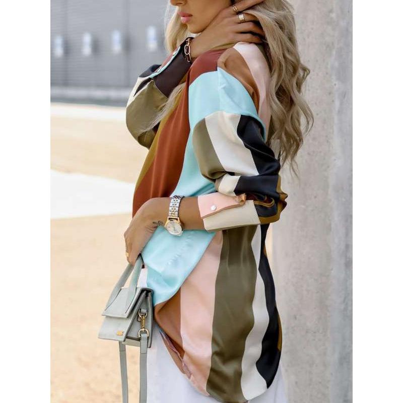 

Рубашка с бахромой в стиле «Европа и Америка», свободный однобортный кардиган с принтом «Весна и Осень», рубашка с длинными рукавами для женщин L