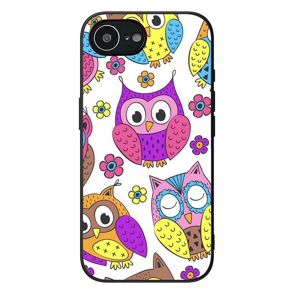 Cartoon Owl Bird Wallpaper Phone Cover for Samsung Galaxy A06 A05 A14 A50 A51 A52 A12 A13 A23 A70 A07 A25 A26 A72 A56 Case