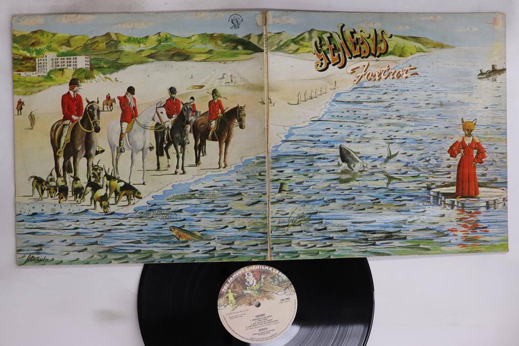 LP Record GENESIS Foxtrot CAS1058 CHARISMA 1980 UK Rock Used