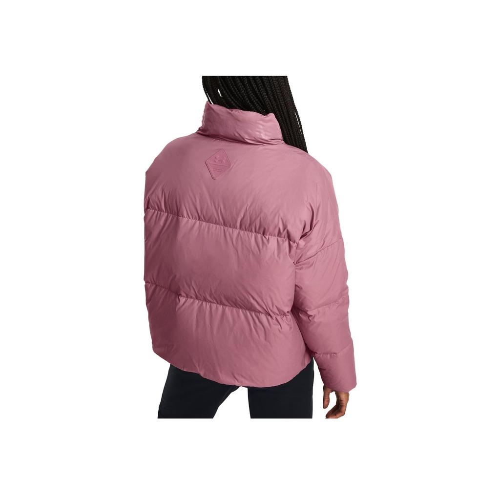 Under Armour Coldgear Infrared Down Puffer Jacket Women Jacket Pink 1378858-697
