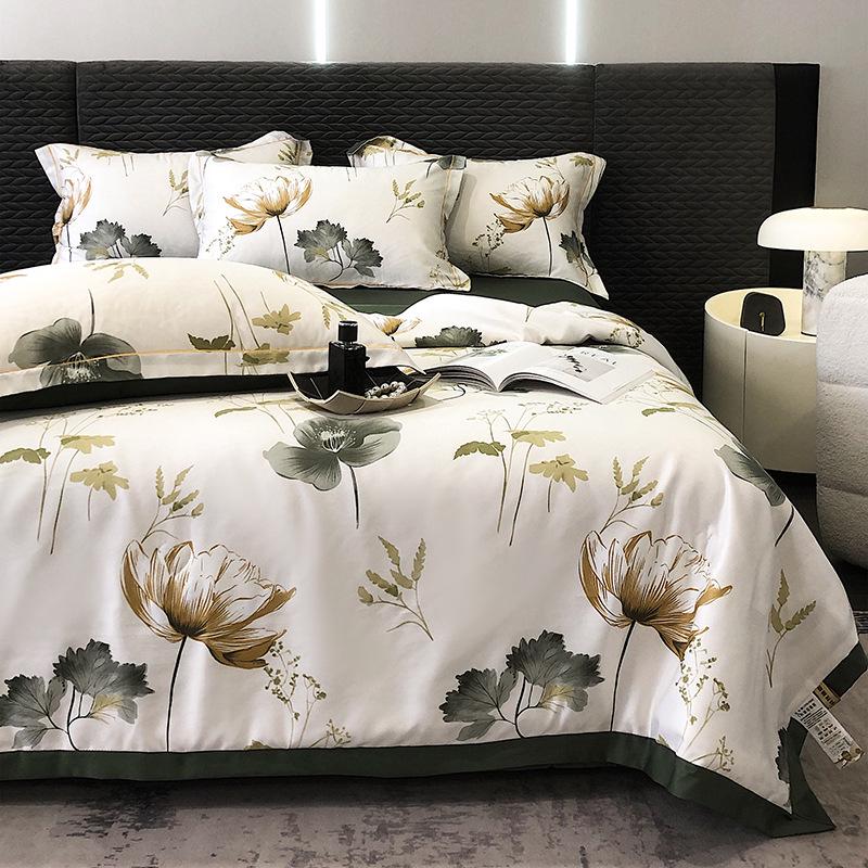 Tencel Summer Quilt Set: 25 Designs - Lightweight Silk, Washable, Perfect for Student Dorm Beds