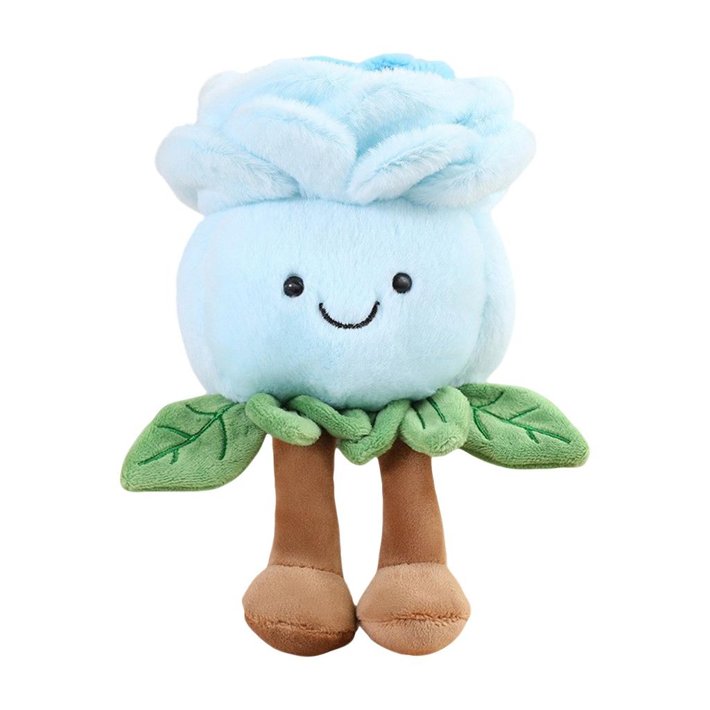 Simulated  Tree Potted Doll Dracaena Sanderiana Doll Plush Toy Creative  Green Plant Ornaments,1pc