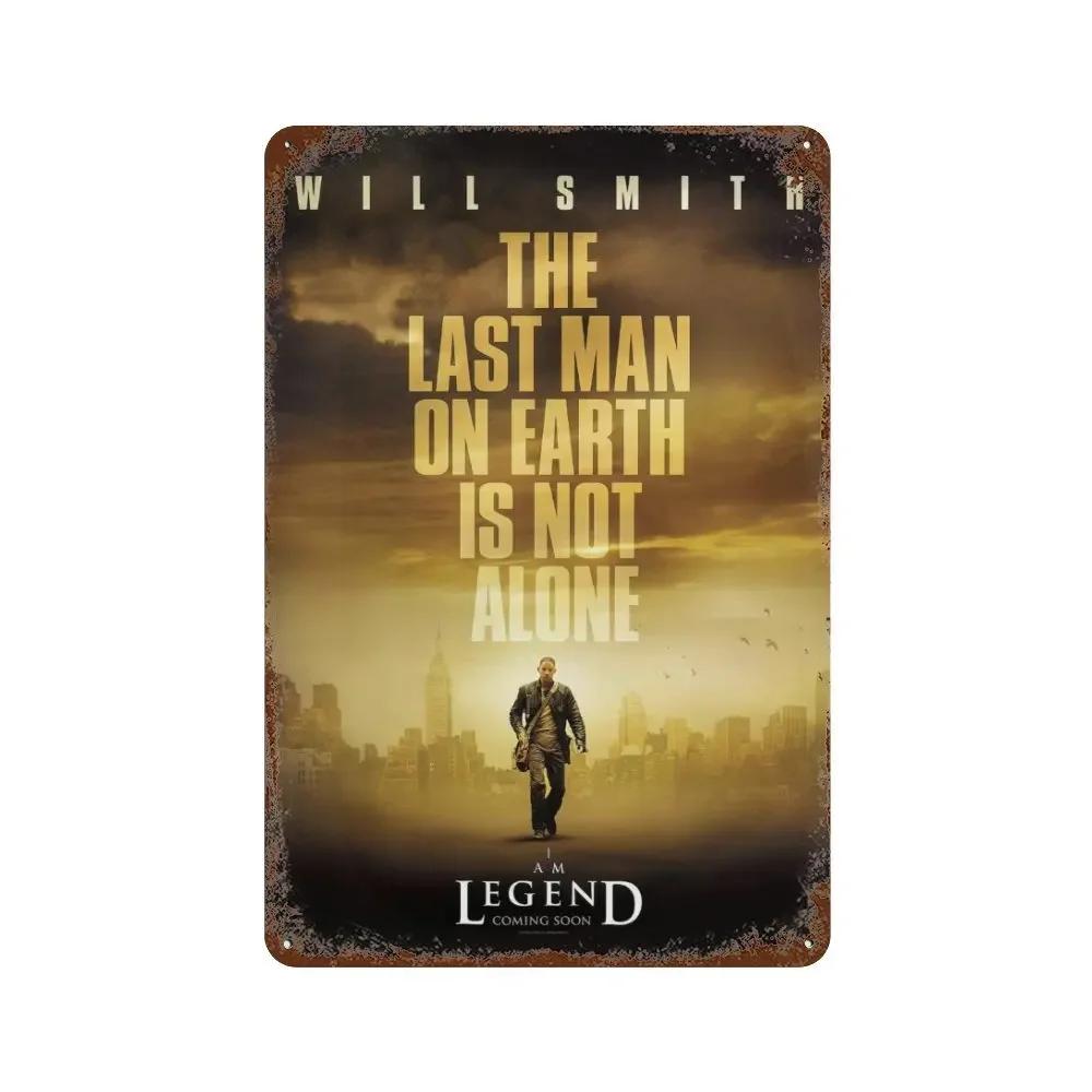 Retro Movie Metal Sign Classic American Films Wall Plate Poster Perfect for Bar Club and Home Decor