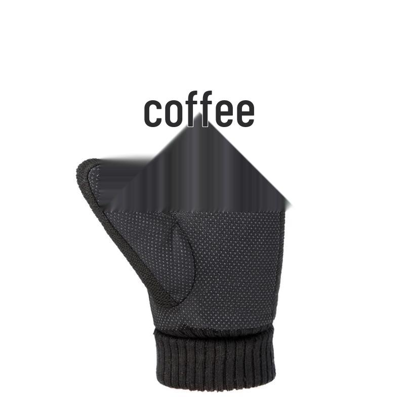 Men's Winter Pigskin Touchscreen Gloves