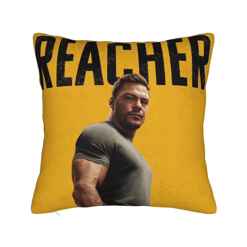 Reachers Movie Pillowcase Merchandise Printing Cushion Cover Decorations  Pillow Case Cover Bed Multiple Sizes