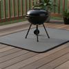 Silicone Fire Fireplace Mat Reusable Fireproof BBQ Mat Flame Retardant Deck Protector Portable Fireproof Deck Protector