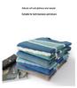 Herren Pullover mit Farbblockmuster, Wolle, Herbst/Winter 2025 - Rundhals, Lockerer Sitz, Gestricktes Basis-Oberteil.