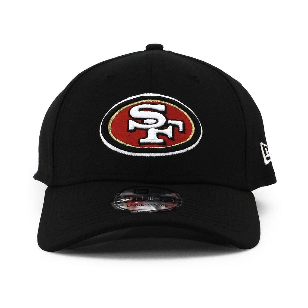 [New Era] San Francisco 49ers 39THIRTY [NFL TEAM CLASSIC FLEX FIT CAP] SAN FRANCISCO 49ERS 3930 (LXL (approx. 60.6-63.5cm), Black) [Used]