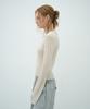Obeodyupeulleeo Kid Mohair Flared Sleeve Knit_Cream