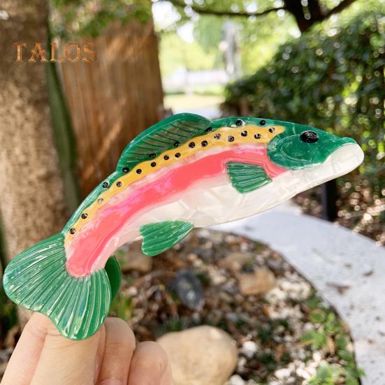 Shark Shape Hair Claw Women Thick Hair Back Head Shower Hair Clip Non-Slip Hair Accessories Hair Styling Tools