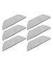 For Shark AV2800ZE RV2820YE Vacuum Parts Replacement Mop Cloths 6 Pieces Microfiber Pads for Clean and Hygienic Floors