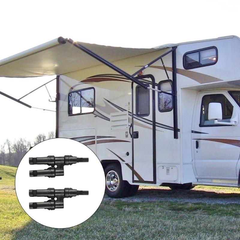 Solar Panel Connectors Pair High Temperature Resistance Suitable for Motorhomes Yachts Projects Photovoltaic Systems 2x