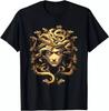 NEUES Medusenhaupt Griechische Mythologie Shirt Antikes Schwarzes T-Shirt S - 5XL Unisex T-Shirt