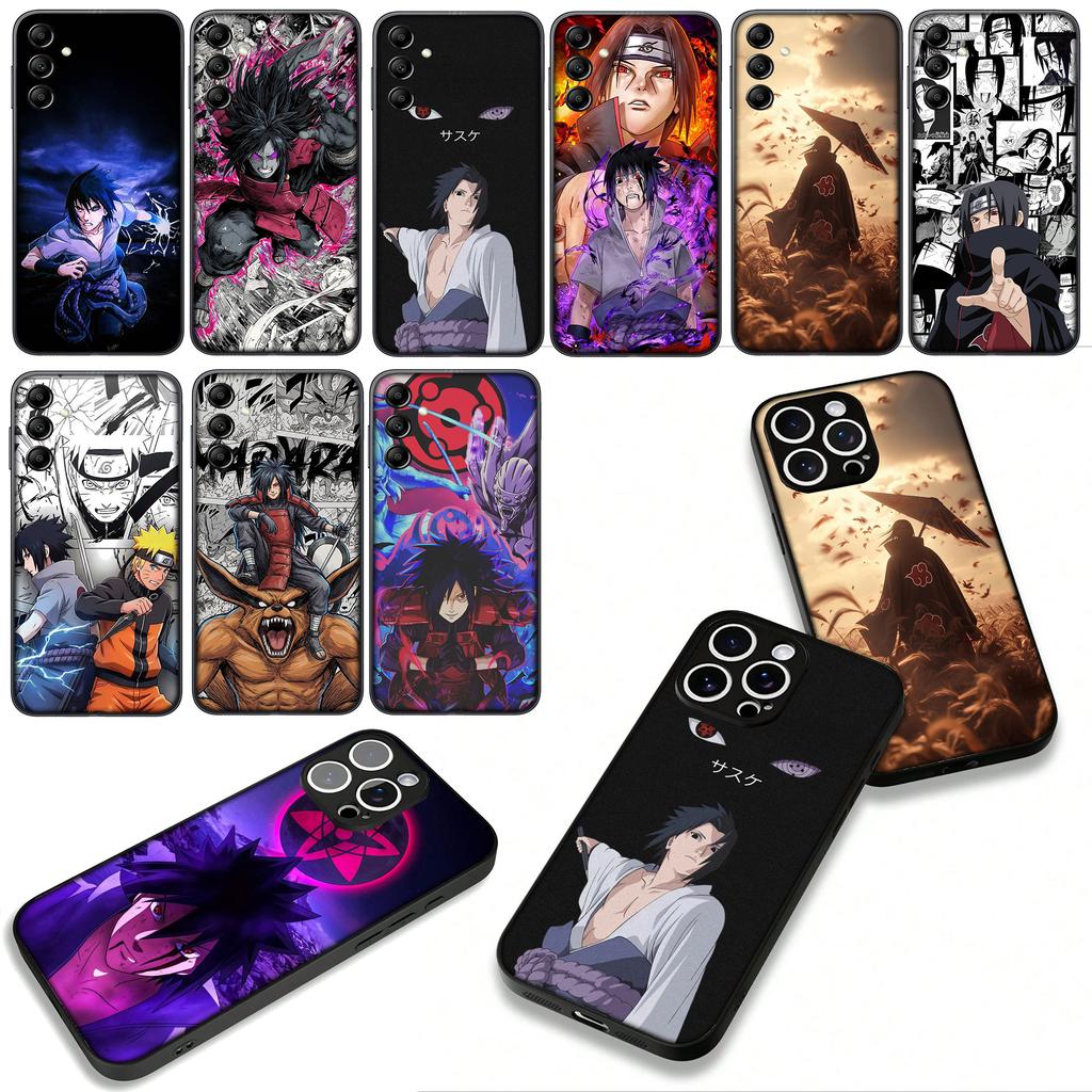 Cover for Xiaomi Redmi Note 15 11 9 10 Pro Plus A5 9A 9T 10A 10C 9C NFC 15C 8T Phone Case Narutos Sasuke Itachi Uchiha Madaras