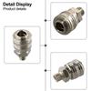 Compressor Connector Fitting Female Sturdy Euro Air Line Hose Compressor Connector Fitting with 1/4BSP Male Thread