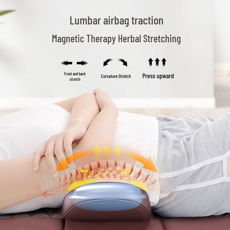 Neck and Lumbar Massage Mattress