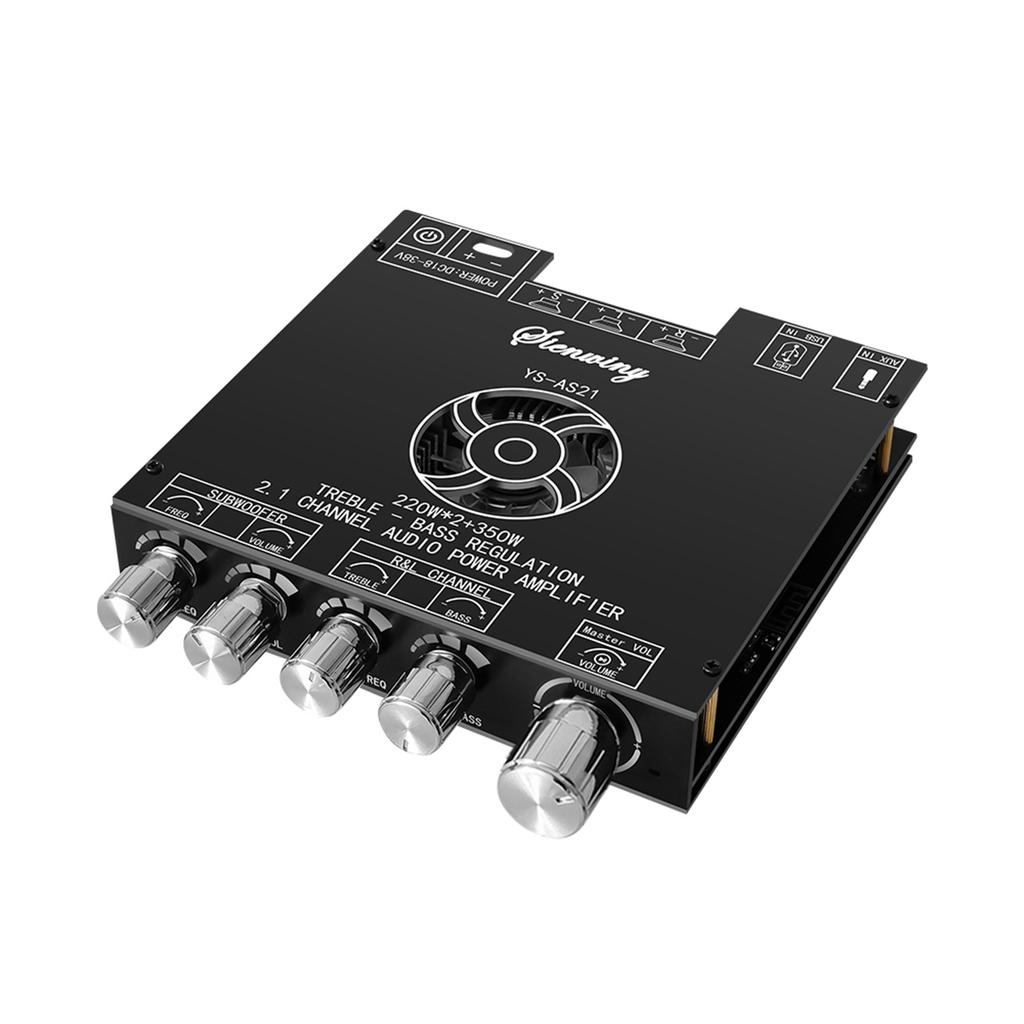 YS-AS21 2x220W+350W 2.1 Channel Digital Power Amplifier Board TPA3255 Subwoofer