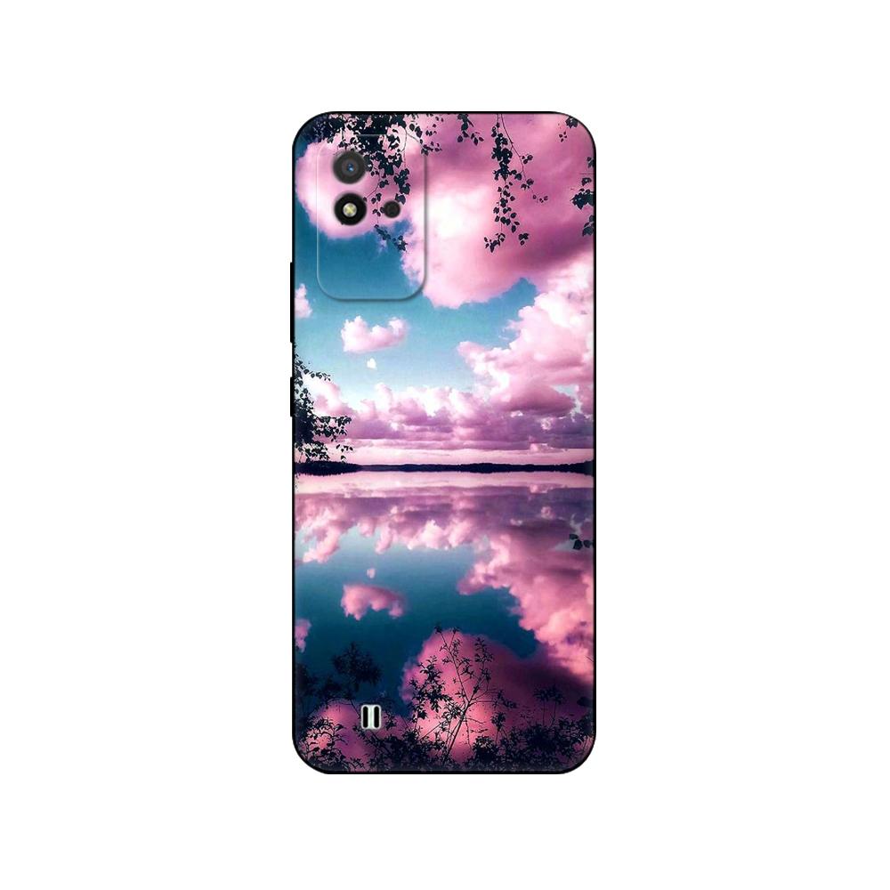 For Realme Narzo 50i Case 6.5inch Silicon Back Cover For OPPO Realme Narzo50i 50 i Soft Case RMX3235 Phone Case black tpu case