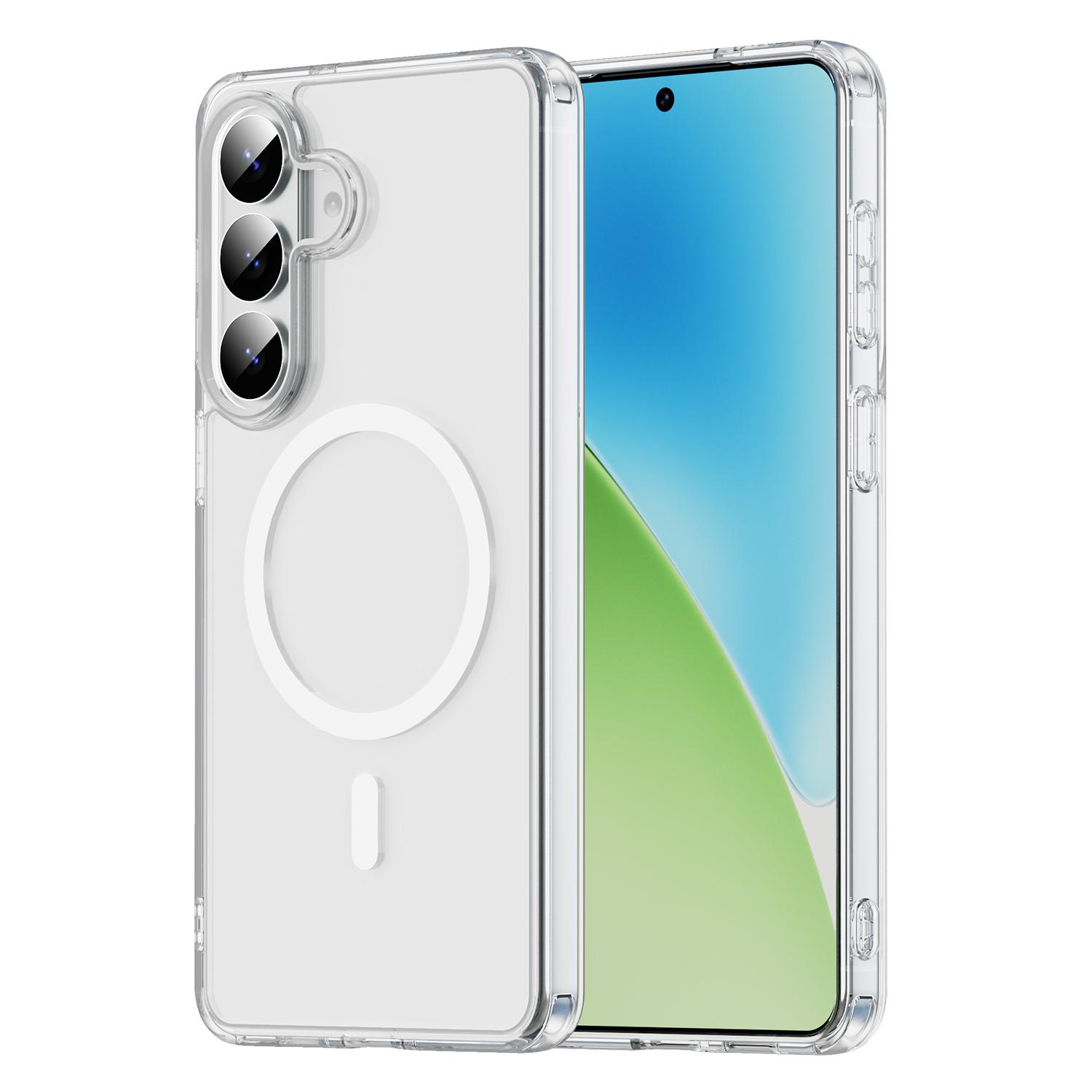 

Роскошный Прозрачный Магнитный Чехол Для Magsafe Для Samsung Galaxy S26 Edge S25 FE S24 Ultra Plus A16 A17 A36 A56 A37 A57 5G Обложка Galaxy S25 FE