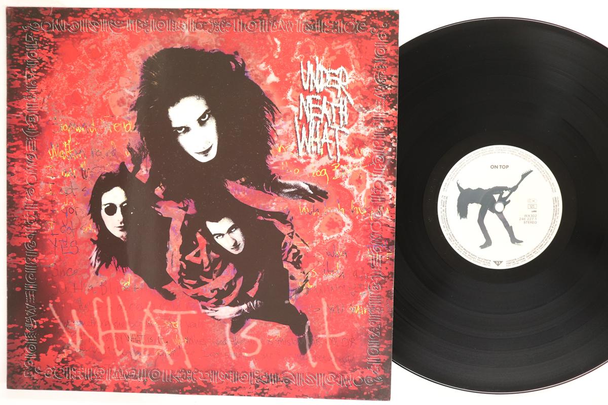 

LP Record UNDER NEATH WHAT What Is It WX302 WEA 1989 UK Europ Rock Used