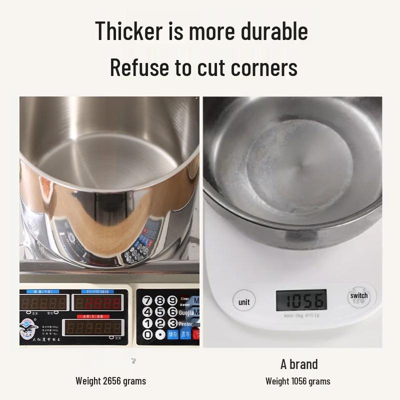 Wutuo 316 Stainless Steel Food-Grade Stockpot