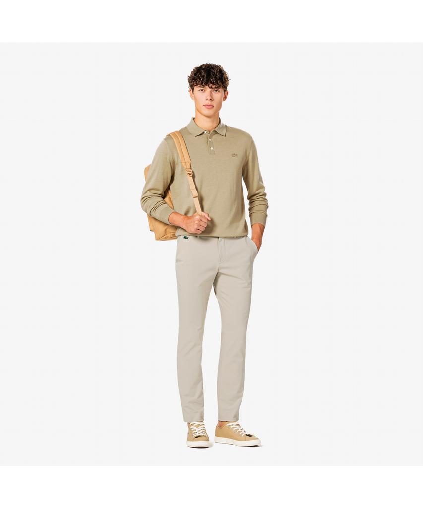 LACOSTE Men'S Long Sleeve Polo Sweater Ah880E-55N 02S