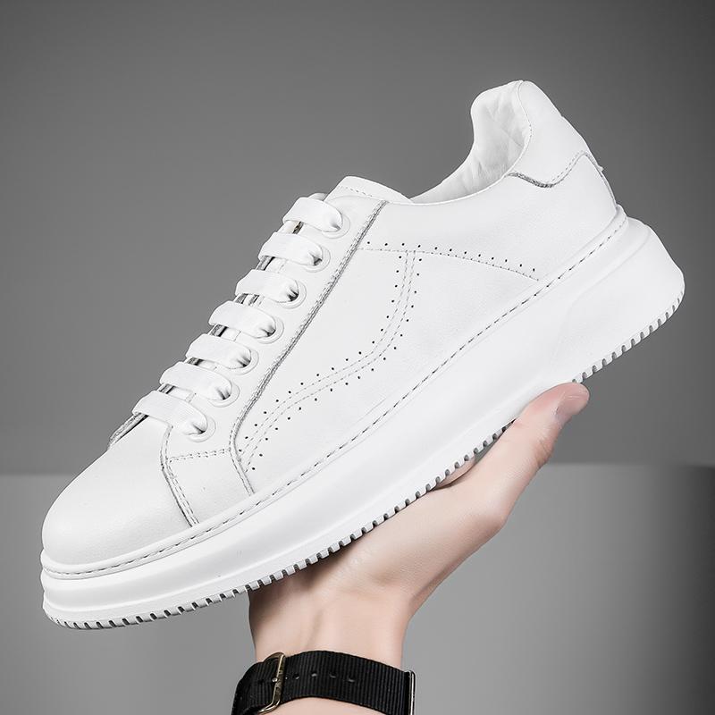 Modă Pantofi Plați pentru Bărbați de Înaltă Calitate Piele Naturală Pantofi de Skate pentru Bărbați Confortabili Pantofi Casual de Exterior pentru Bărbați Versatili Adidași Clasici pentru Bărbați