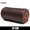 New Steering Wheel Cover Truck Handle Cover 42CM 45CM 47CM 50CM Braid Leather Car Steering Wheel Case for Truck Lorry Accessorie