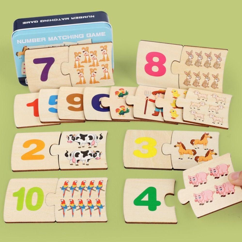 Thicken Number Matching Toys Multifunction Logical Thinking Game  Mathematics Teaching