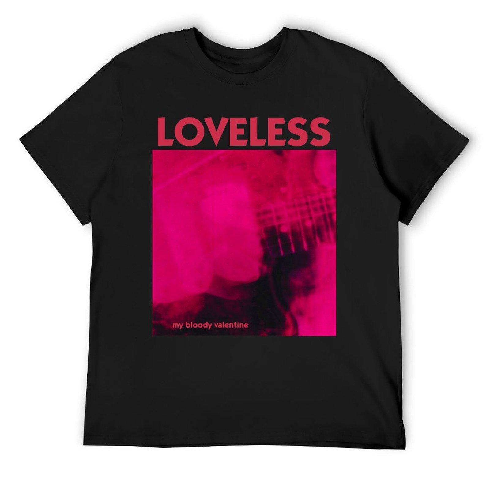 

Loveless - My bloody valentine T-Shirt blacks street wear shirts graphic new edition mens t shirts M