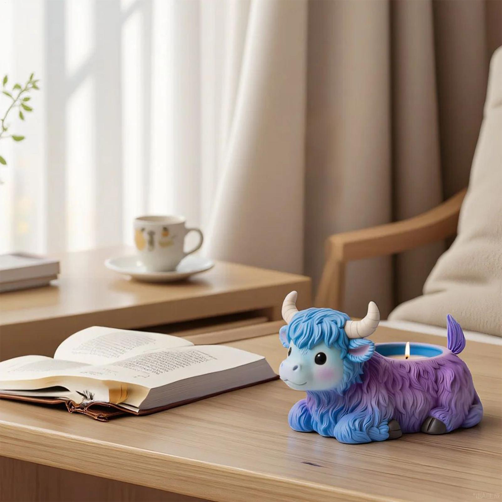 

Формы для коров Силиконовая форма для украшений в виде коров для дома 3D милое украшение лежачая форма для школы газона Рождества сада фермерского дома CHINA