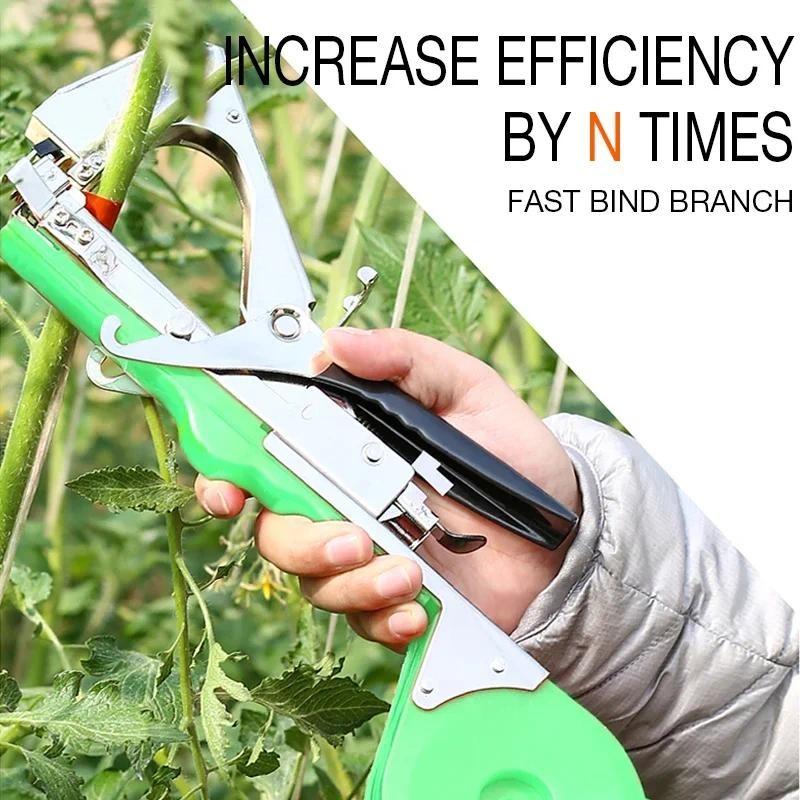 Ręczna maszyna do wiązania gałęzi w sadzie Automatyczne narzędzia do przywiązywania gałęzi roślin Przenośna maszyna do wiązania roślin ogrodowych