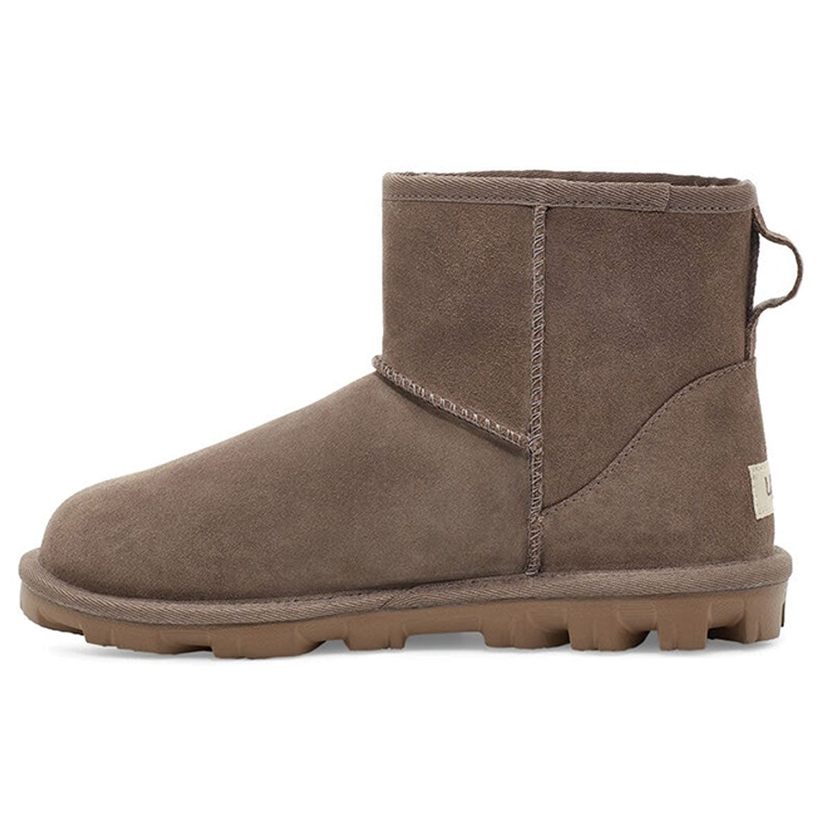 

UGG Essential Mini II Suede Теплые Нескользящие Однотонные Повседневные Удобные Зимние Ботинки Женские Ботинки Коричневый 1115030-MLE