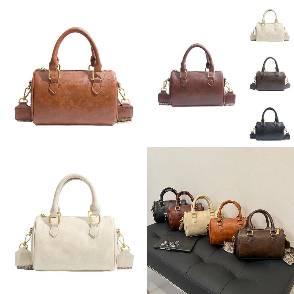 Stylish Japanese Minimalist Pu Boston Bag For Women Perfect For Daily Use And Fashionable Outfits