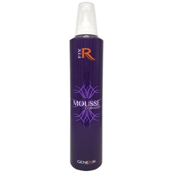 GENERIK Mousse Coiffante 300 ml - Protéines de soie, définition boucles, douceur & brillance