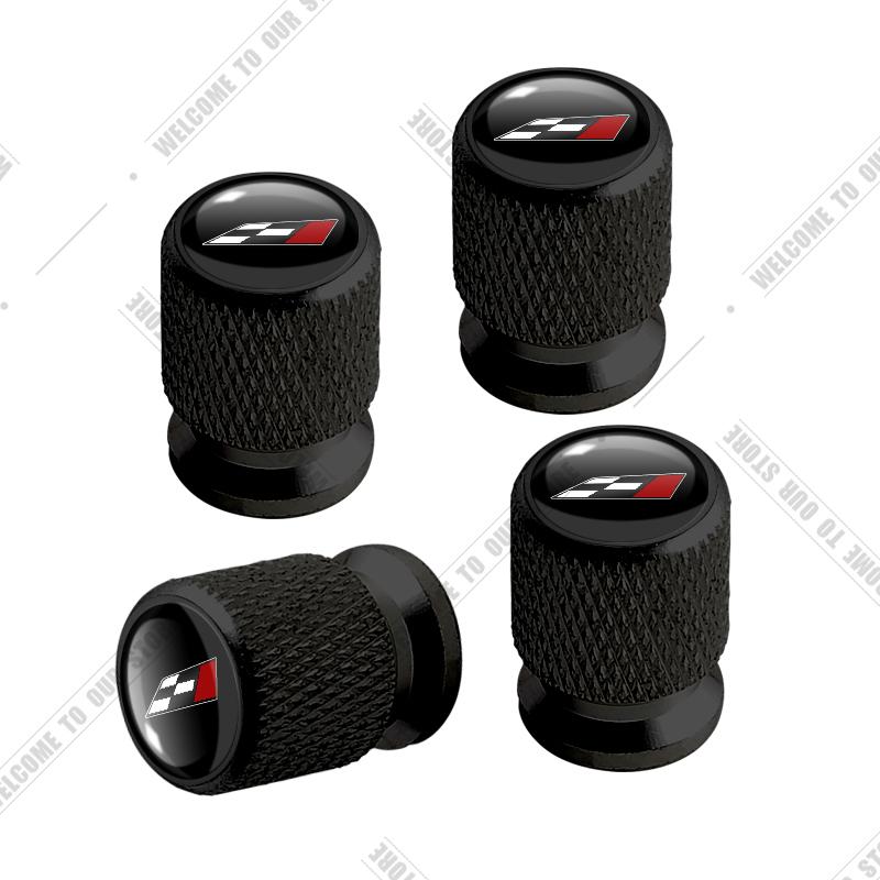 Auto CNC Aluminium Rennflagge Emblem Für Seat Leon Ateca Ibiza Toledo Cordoba Born Cupra 4 Stück Reifenventil Luftanschluss Ventilschaftkappen