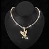 European and American New Products, Personalized Eagle Pendant, Cuban Necklace, Niche Accessories for Men and Women, Wholesale, Ins-style