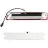 Tresound 3Rd Third Brake Light For 1999-2006 Chevy Silverado/GMC Sierra LED Cargo Light High Mount Lamp, Chrome Housing Red Lens
