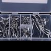 50Pcs Fishing Rod Guides Eye Rings Parts DIY Pole 14mm