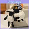 Çocuklar ve Yetişkinler İçin Süper Yumuşak Kısa Tüylü Shaun The Sheep Peluş Anahtarlık