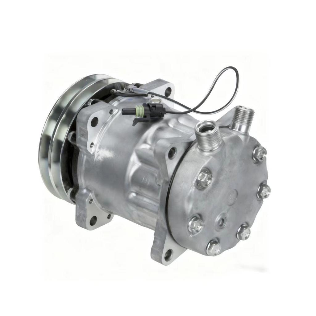 The 7H15 Compressor Suits SANDEN Models 4639, 4644, 4647, 4664, 8062, and 8104.