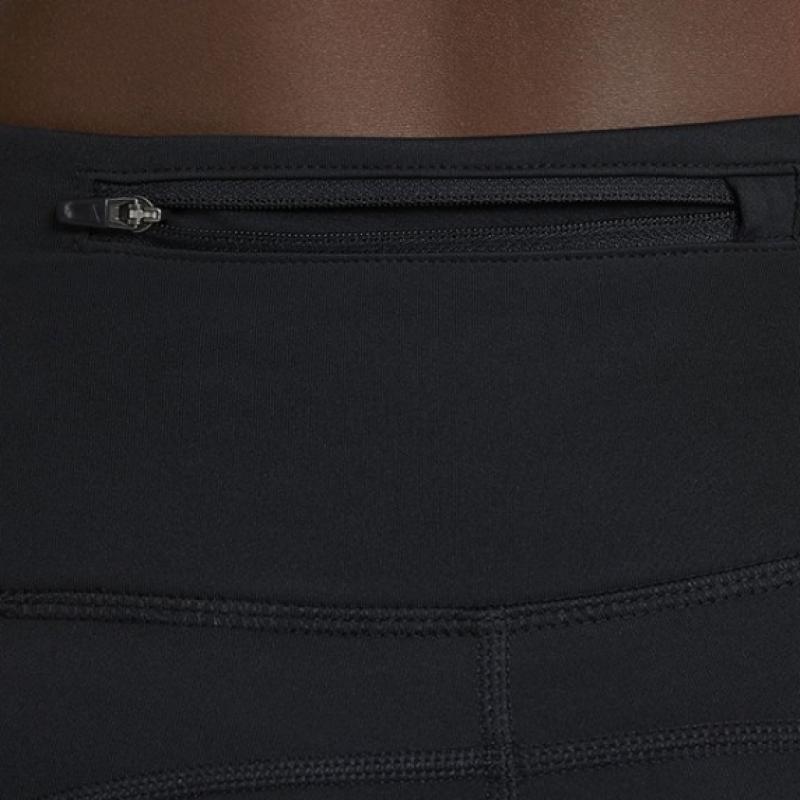 Nike Women S Dry Fit faSt Crop Running leggingS Cz9239 010 S2206